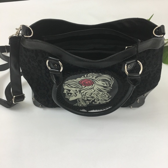 Banned Handbags - NWT BANNED Skull Babe Big Bagg